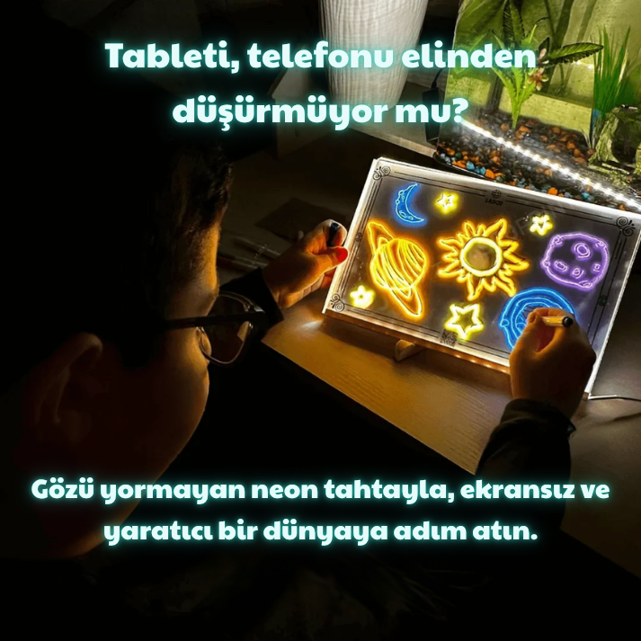 AkriLight™ Işıklı Çizim Tahtası