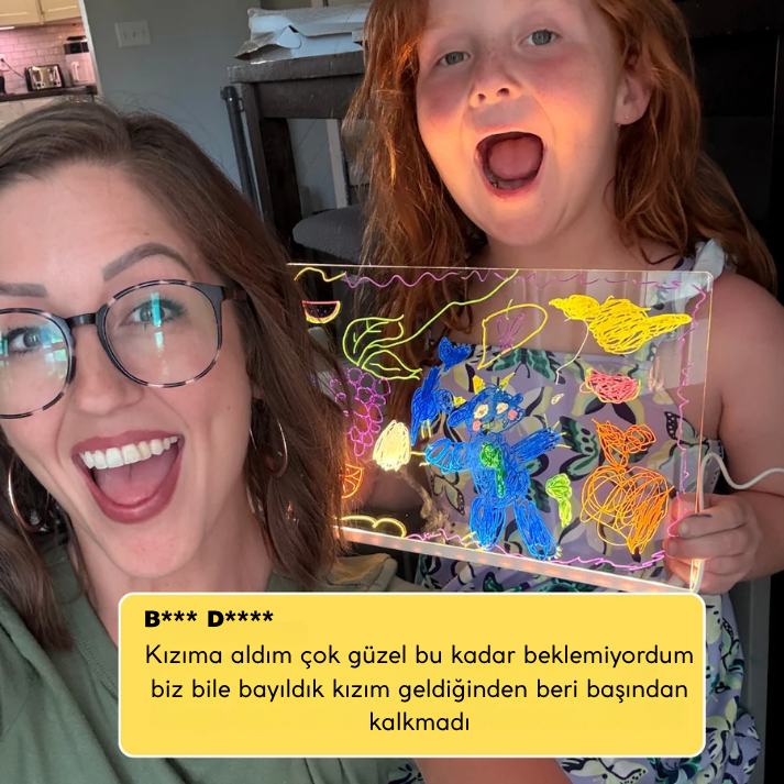 AkriLight™ Işıklı Çizim Tahtası