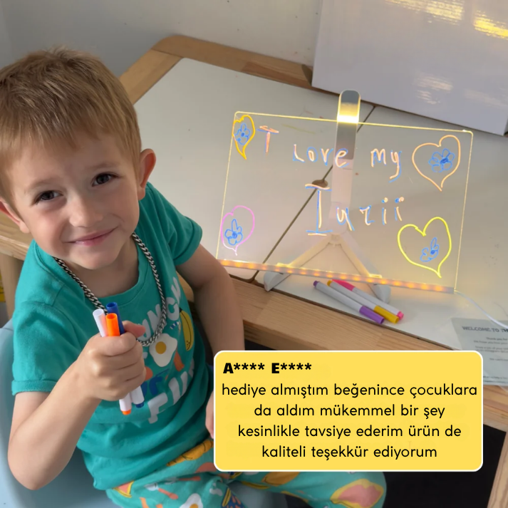 AkriLight™ Işıklı Çizim Tahtası